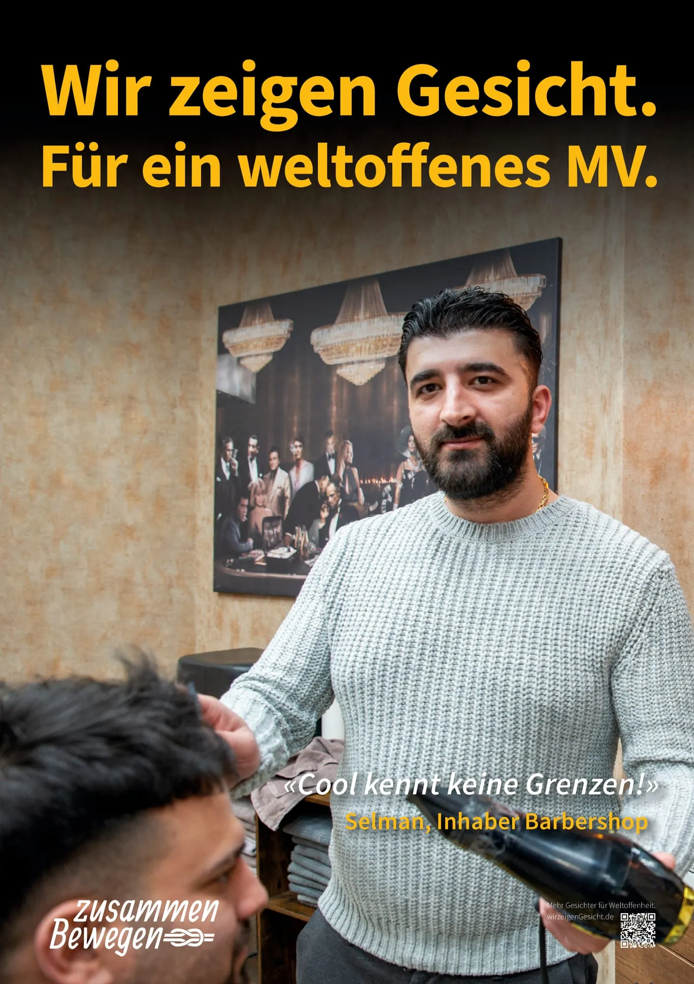Plakat: «Cool kennt keine Grenzen!» — Parchim